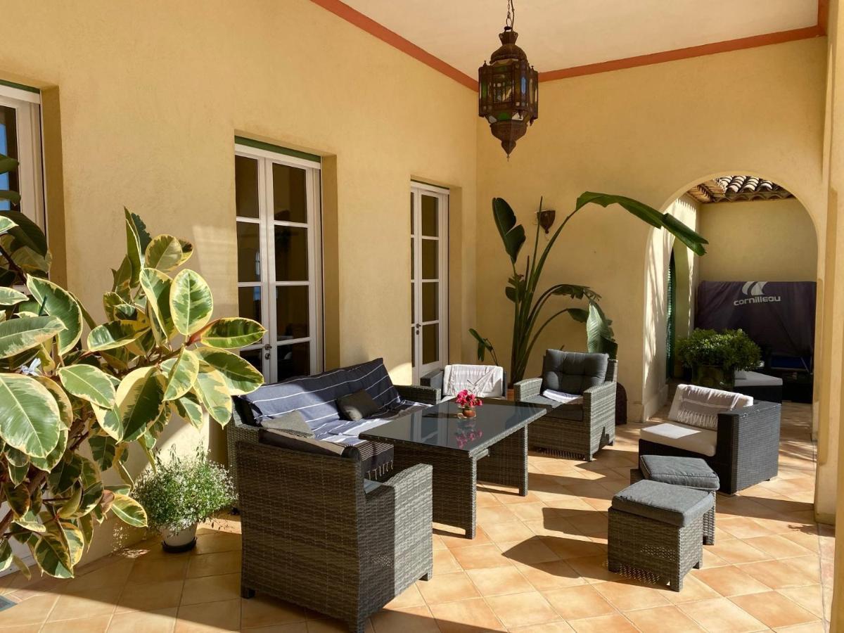 La Mauresque Acomodação com café da manhã Grimaud Exterior foto